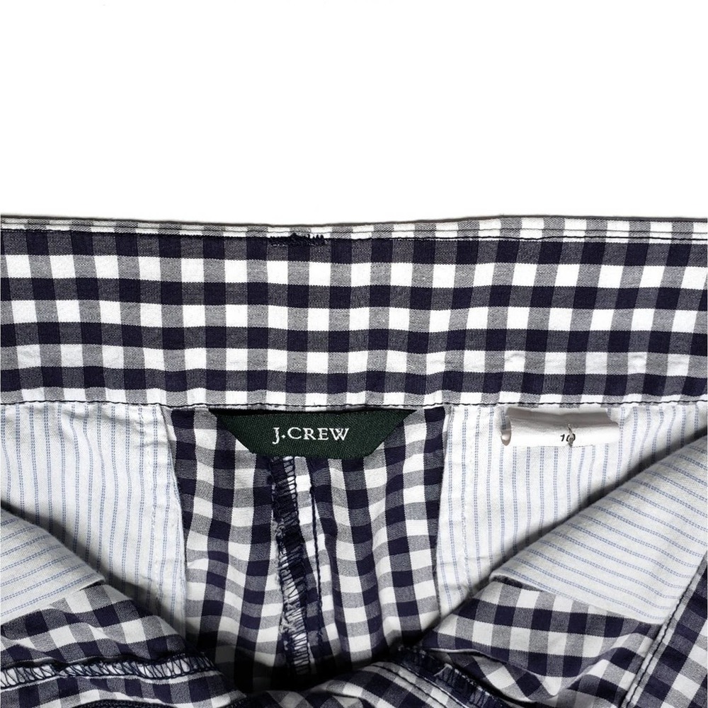 J. Crew Brigitte Gingham Patterned Shorts - Picture 5 of 6